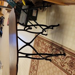 Vintage cast iron table